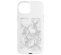 Superman Exploding Space Sketch Case for iPhone 15 Plus