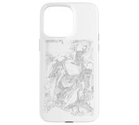 Superman Exploding Space Sketch Case for iPhone 15 Pro Max