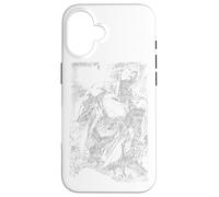 Superman Exploding Space Sketch Case for iPhone 16