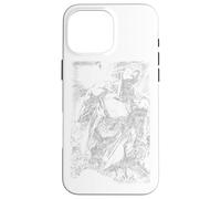 Superman Exploding Space Sketch Case for iPhone 16 Pro Max