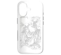 Superman Exploding Space Sketch Case for iPhone 17