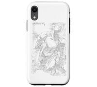 Superman Exploding Space Sketch Case for iPhone XR