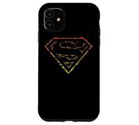 Superman Flame Outlined Logo Case for iPhone 11