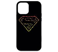 Superman Flame Outlined Logo Case for iPhone 12 mini