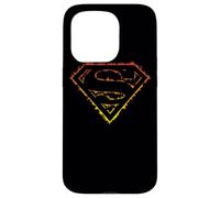 Superman Flame Outlined Logo Case for iPhone 15 Pro
