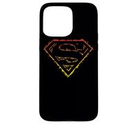 Superman Flame Outlined Logo Case for iPhone 15 Pro Max