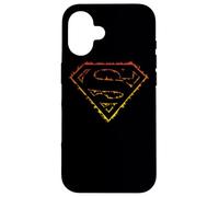 Superman Flame Outlined Logo Case for iPhone 16