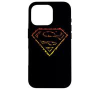 Superman Flame Outlined Logo Case for iPhone 16 Pro