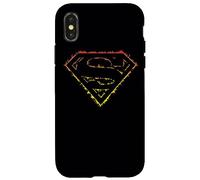 Superman Flame Outlined Logo Case for iPhone X/XS