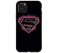 Superman Fuchsia Flames Shield Case for iPhone 11 Pro Max