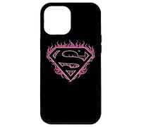 Superman Fuchsia Flames Shield Case for iPhone 12 Pro Max