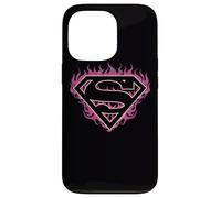 Superman Fuchsia Flames Shield Case for iPhone 13 Pro