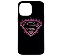 Superman Fuchsia Flames Shield Case for iPhone 13 Pro Max