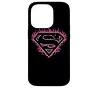Superman Fuchsia Flames Shield Case for iPhone 14 Pro