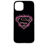 Superman Fuchsia Flames Shield Case for iPhone 15 Plus