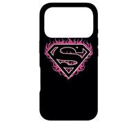 Superman Fuchsia Flames Shield Case for iPhone 17 Pro