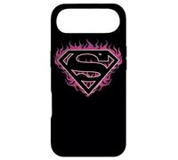 Superman Fuchsia Flames Shield Case for iPhone Air