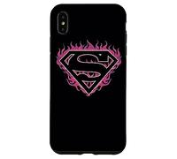 Superman Fuchsia Flames Shield Case for iPhone XS Max