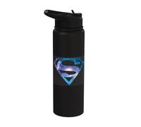 Superman Galaxy 2 Shield Stainless Steel Insulated Water Bottle