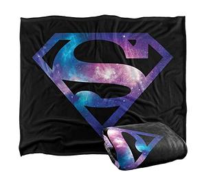 SUPERMAN Galaxy Shield Officially Licensed Silky Touch Super Soft Throw Blanket 152 x 127 cm