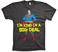 Superman I'm Kind Of A Big Deal T-Shirt Dark-Grey