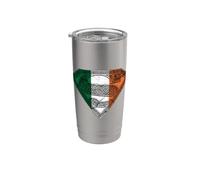 Superman Irish Celtic Shield Stainless Steel Insulated Tumbler
