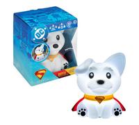 Superman Krypto Squishyglo Silicone Light, Rechargeable Led Lamp For Kids Bedroom Decor, Official Dc Gift, Paladone