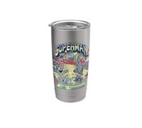 Superman Lex Luthor Super Hero Villain DC Comics Trending Stainless Steel Insulated Tumbler
