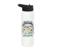 Superman Lex Luthor Super Hero Villain Trending DC Comics Stainless Steel Insulated Water Bottle