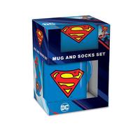 Superman Logo 315ml Mug and Sock Set