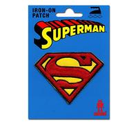 Superman Logo Fabric Badge - DC Comics Patch - Superhero Appliqué - original licensed product - LOGOSHIRT
