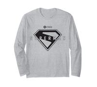 Superman Logo Iconic Emblem Studios Long Sleeve T-Shirt
