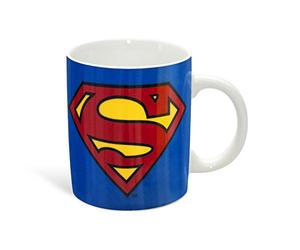 Superman LOGOSHIRT - Porcelain Mug DC Comics Logo Coffee mug - blue - Licensed original design