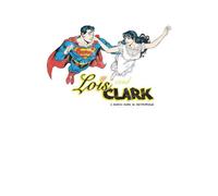 Superman Lois And Clark Unisex T-Shirt - White - 5XL