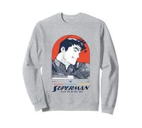 Superman Look Up In The Sky Comic Style Hero Sweatshirt
