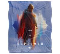 Superman Lookup Silky Shield Supersoft Blanket