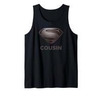 Superman Man of Steel Super Cousin Tank Top