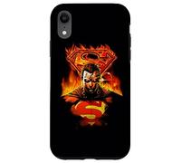 Superman Man On Fire Case for iPhone XR