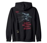 Superman Man Steel Super Hero 85 Years Action Trend Comics Zip Hoodie