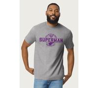 Superman Men's Dad's Out Of This World Father's Day T-Shirt in Mid Grey | Size: XL Superman Mid Grey XL