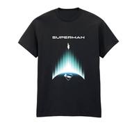 Superman Men's Gradient T-Shirt in Black | Size: 2XL Superman Black 2XL
