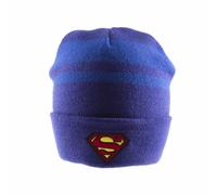 Superman Men's Logo Beanie in Blue Superman Blue One Size