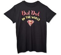 Superman Men's Mesupmsts101 T-Shirt, Black, XL