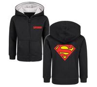 Superman Metal-Kids - Logo Kids' hooded jackets black 4 Years