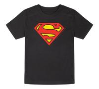 Superman Metal-Kids - Logo T-Shirt black 10 Years