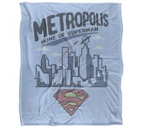 Superman Metropolis Blanket