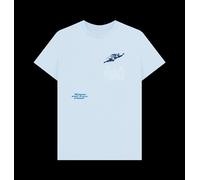 Superman Number One Unisex T-Shirt (Front & Back Print) Superman Baby Blue XL