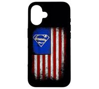 Superman Old Glory Shield Case for iPhone 16