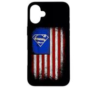 Superman Old Glory Shield Case for iPhone 16 Plus