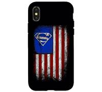 Superman Old Glory Shield Case for iPhone X/XS